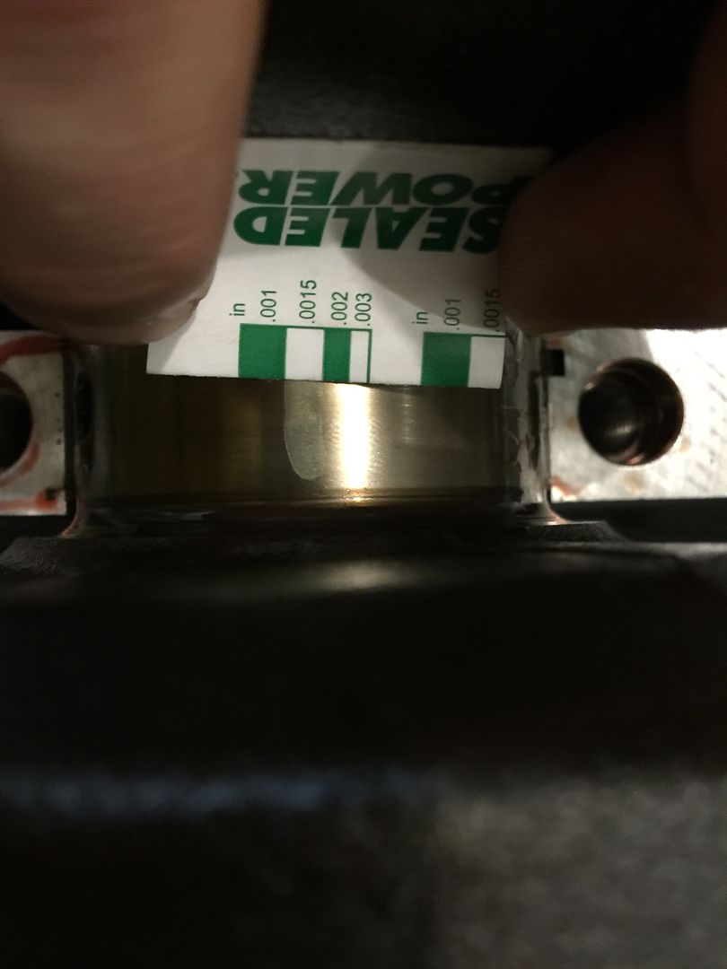 Opinions on my K24 main bearing clearances Honda / Acura K20a K24a